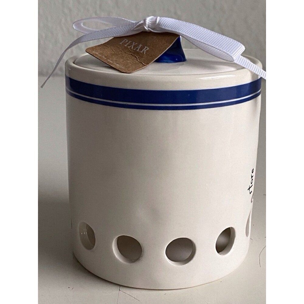 Rae Dunn Disney Pixar Ratatouille Ceramic Canister Cellar Store With Holes NEW - Picture 7 of 11